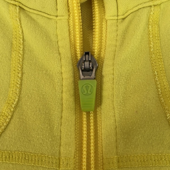 Lululemon yellow zip-up - Picture 3 of 5